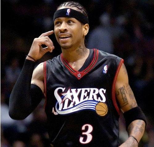 艾佛森图片,篮球场上的传奇身影